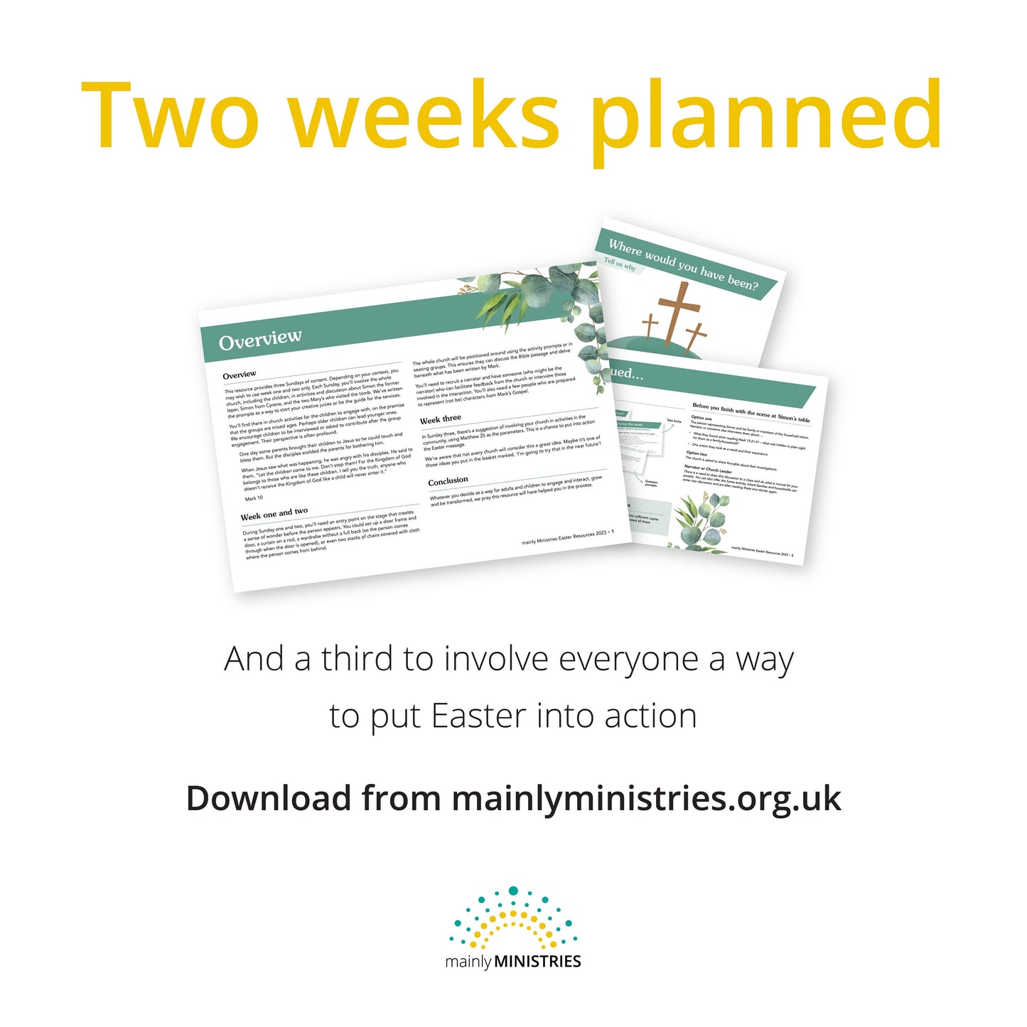 Easter FREE resource for church services